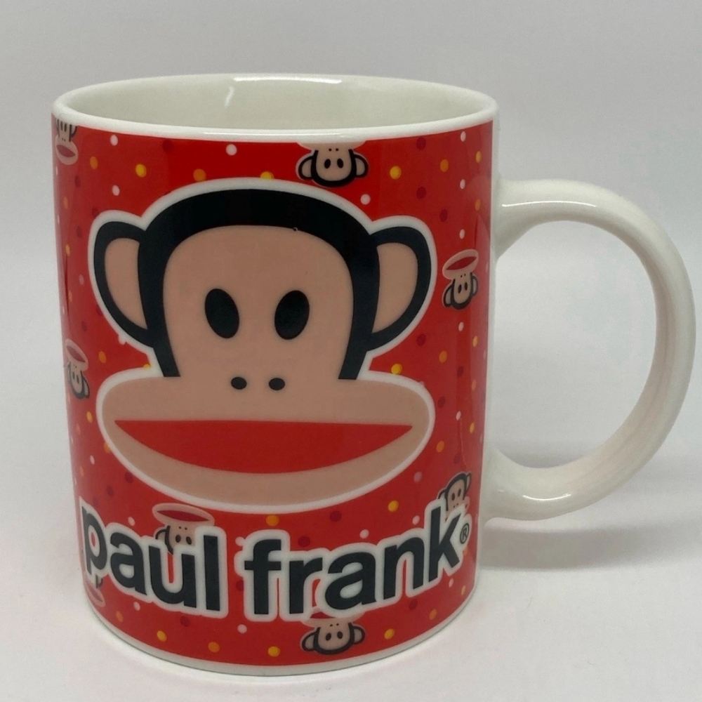 Paul Frank Monkey Polka Dot Classic Mug Ceramic Collection 2025 Brand New